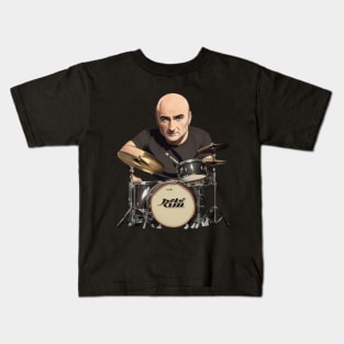 phil collins // vektor art design v8 Kids T-Shirt